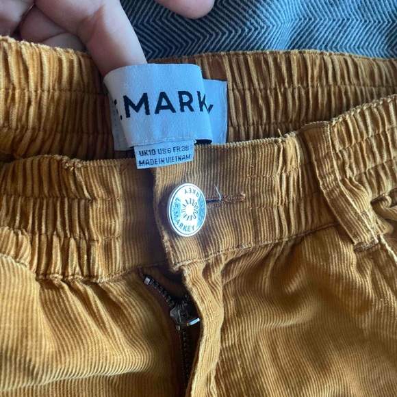 LF MARKEY Fergus trousers UK 10/US 6 in light corduroy, chestnut - Picture 13 of 13